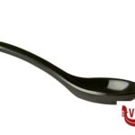 mestolame HONG KONG-CUCCHIAIO MELAMINA NERO CM 13,5X4,5 INFRANGIBILE, DUREVOLE, INDICATO PER TAMERATURE DA -50ﾰ  70ﾰC APS  ASSHEUER POTT GMBH E CO KG