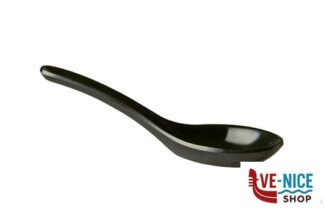 mestolame HONG KONG-CUCCHIAIO MELAMINA NERO CM 13,5X4,5 INFRANGIBILE, DUREVOLE, INDICATO PER TAMERATURE DA -50ᄚ 70ᄚC APS ASSHEUER POTT GMBH E CO KG