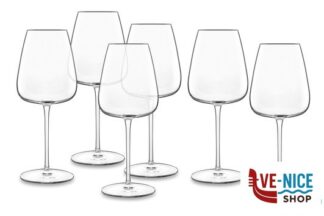 vetro I MERAVIGLIOSI-CONFEZIONE DA 6 CALICI CHARDONNAY-TOCAI CL45 12733-01 BORMIOLI LUIGI