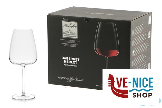 vetro I MERAVIGLIOSI-CONFEZIONE DA 6 CALICI CABERNET-MERLOT CL.70 12731-01 BORMIOLI LUIGI - immagine 3
