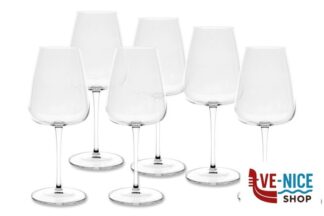 vetro I MERAVIGLIOSI-CONFEZIONE DA 6 CALICI CHIANTI-SANGIOVESE CL.55 12732-01 BORMIOLI LUIGI