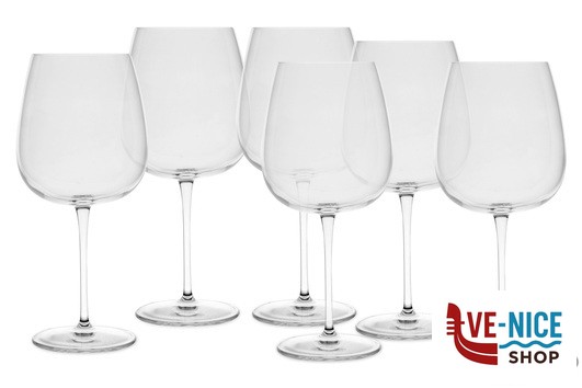 calici vino I MERAVIGLIOSI-CONFEZIONE 6 CALICI OAKED CHARDONNAY CL 65 BORMIOLI LUIGI