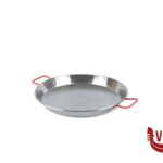 pentolame IDEAL-PAELLERA CM.34 ACCIAIO AL CARBONIO SPAZZOLATO G10034 ADATTO COTTURA AD INDUZIONE ILSA