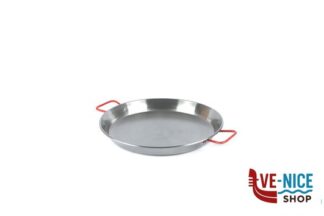 pentolame IDEAL-PAELLERA CM.34 ACCIAIO AL CARBONIO SPAZZOLATO G10034 ADATTO COTTURA AD INDUZIONE ILSA