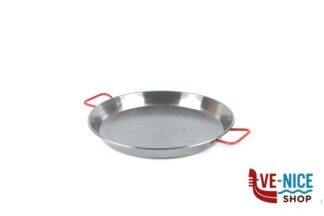 pentolame IDEAL-PAELLERA CM.40 ACCIAIO AL CARBONIO SPAZZOLATO G10040 ADATTO COTTURA AD INDUZIONE ILSA