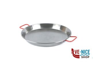 pentolame IDEAL-PAELLERA CM.46 ACCIAIO AL CARBONIO SPAZZOLATO G10046 ADATTO COTTURA AD INDUZIONE ILSA