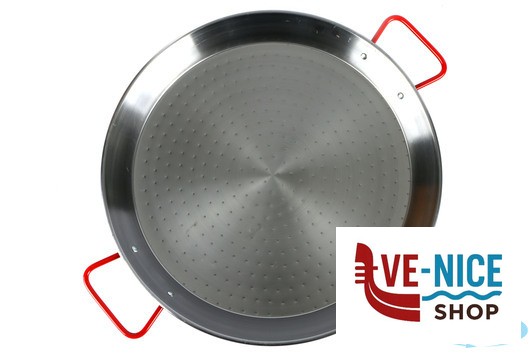 pentolame IDEAL-PAELLERA CM.60 ACCIAIO AL CARBONIO SPAZZOLATO G10060 ADATTO COTTURA AD INDUZIONE ILSA - immagine 2