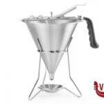 scolapasta colini imbuti IMBUTO PASTICCERIA CM 20 H. 22 CM CAPACIT: 1,9 LITRI ACCIAIO INOX, PLASTICA APS  ASSHEUER POTT GMBH E CO KG