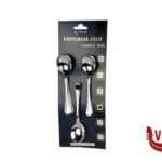 posate IMPERIAL INOX ASIA 2,2 MM-18-10-CONFEZIONE 12 CUCCHIAINI CAFFE 18.10 PINTI INOX