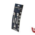 posate IMPERIAL INOX ASIA 2,2 MM-18-10-CONFEZIONE 12 CUCCHIAINI MOKA 18.10 PINTI INOX
