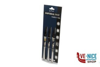 posate IMPERIAL INOX ASIA 2,2 MM-18-10-CONFEZIONE 3 COLTELLI FRUTTA 18.10 PINTI INOX