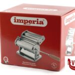 inox IMPERIA - MACCHINA I PASTA 150 -  SFOGLIA 150MM E ACCESSORIO DOPPIO  FETTUCCINE 6,5 MM - TAGLIOLINI 2 MM IMPERIA