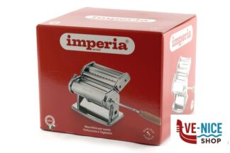 inox IMPERIA - MACCHINA I PASTA 150 - SFOGLIA 150MM E ACCESSORIO DOPPIO FETTUCCINE 6,5 MM - TAGLIOLINI 2 MM IMPERIA