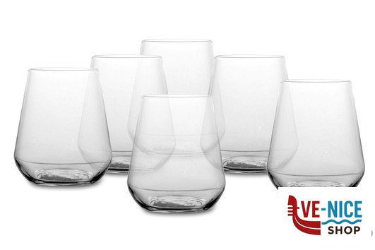 vetro INALTO UNO-CF.6 BICCH.ACQUA CL.35 3.65756.G21 BORMIOLI ROCCO