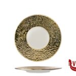 porcellana INFINITY GOLD-PIATTO PANE CM.16,5 IN PORCELLANA IMPORT TAVOLA PROFESSIONAL