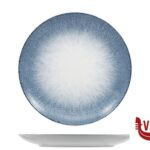porcellana IRYS BLUE - PIATTO PIANO COUPE  FORMA BOSS CM.20,5 PORCELLANA ZAKLADY PORCELANY STOLOWEJ LUBIANA
