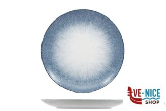 porcellana IRYS BLUE - PIATTO PIANO COUPE FORMA BOSS CM.20,5 PORCELLANA ZAKLADY PORCELANY STOLOWEJ LUBIANA