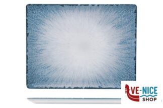 porcellana IRYS BLUE - PIATTO RETT.31X24 S.MARINO PORCELLANA ZAKLADY PORCELANY STOLOWEJ LUBIANA