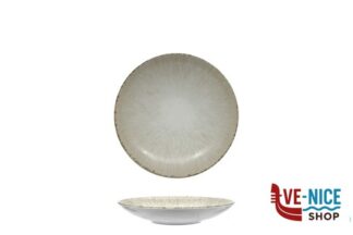 porcellana IRYS BROWN - PIATTO FONDO COUPE FORMA VANILLA CM.21,5 PORCELLANA ZAKLADY PORCELANY STOLOWEJ LUBIANA