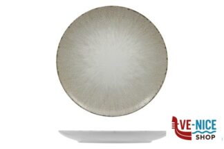 porcellana IRYS BROWN - PIATTO PIANO COUPE FORMA BOSS CM.27 PORCELLANA ZAKLADY PORCELANY STOLOWEJ LUBIANA