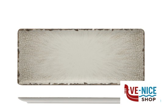 porcellana IRYS BROWN - PIATTO RETT.29X13 S.MARINO PORCELLANA ZAKLADY PORCELANY STOLOWEJ LUBIANA