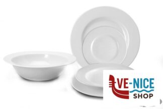 2217900ISCHIA-ETRUSCA-PIATTO ROTONDO SEGNAPOSTO- 31-017 SATURNIA porcellana 1 pezzi