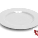 porcellana ISCHIA BIANCO - PIATTO PIANO CM 28 SATURNIA