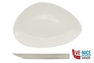 piano ISLAND AVORIO - PIATTO TRIANGOLARE CM 15 ARIANE FINE PORCELAIN