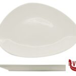 piano ISLAND AVORIO - PIATTO TRIANGOLARE CM 37 ARIANE FINE PORCELAIN