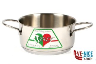 inox ITALY - CASSERUOLA INOX 18-10 2M CM.22 40335 PER INDUZIONE MONTINI GUERINO SNC
