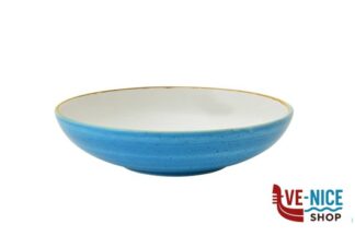 porcellana JAVA AQUA BLU - FONDO COUPE-INSALATIERA CM 23 36840AB PT SANGO CERAMICS