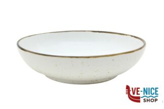 porcellana JAVA BARLEY CREAM - PIATTO FONDO COUPE-INSALATIERA CM 23 36840BC PT SANGO CERAMICS