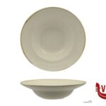 porcellana JAVA BARLEY CREAM - PASTA BOWL CM 25 INTERNO CM 16   01020BC PT SANGO CERAMICS