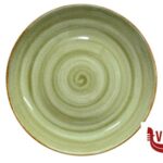 porcellana JAVA MEADOW GREEN- PIATTO COUPE CM 32 01270MG PT SANGO CERAMICS