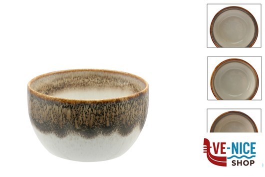 porcellana JAVA RADIANCE BROWN-COPPETTA CM 10 01301HTHBR PT SANGO CERAMICS