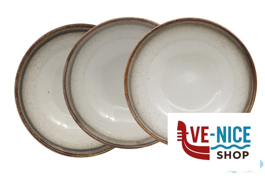 porcellana JAVA RADIANCE BROWN-INSALATIERA CM 17 36640BR PT SANGO CERAMICS - immagine 3