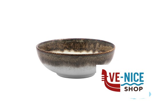 porcellana JAVA RADIANCE BROWN-INSALATIERA CM 17 36640BR PT SANGO CERAMICS - immagine 2