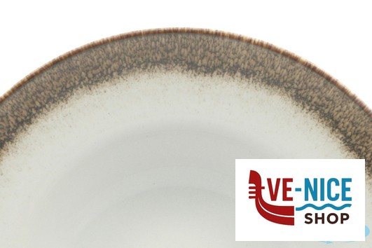 porcellana JAVA RADIANCE BROWN-PASTA BOWL CM 25 INTERNO CM 16 01020HBR PT SANGO CERAMICS - immagine 4