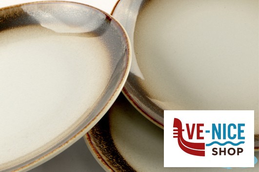 porcellana JAVA RADIANCE BROWN-PIATTO COUPE CM 20 36810BR PT SANGO CERAMICS - immagine 3