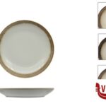 porcellana JAVA RADIANCE BROWN-PIATTO COUPE CM 20 36810BR PT SANGO CERAMICS