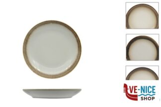 porcellana JAVA RADIANCE BROWN-PIATTO COUPE CM 20 36810BR PT SANGO CERAMICS