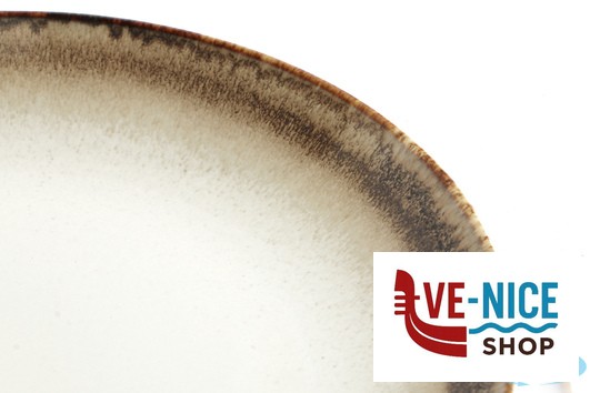 porcellana JAVA RADIANCE BROWN-PIATTO COUPE CM 27 36110BR PT SANGO CERAMICS - immagine 3