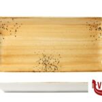 piano JAVA SUNRISE YELLOW - PIATTO RETTANGOLARE CM 34X16 22130SY PT SANGO CERAMICS