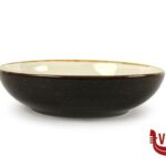 porcellana JAVA WOODLAND BROWN-PIATTO FONDO-INSALATIERA CM 23 36840WB PT SANGO CERAMICS