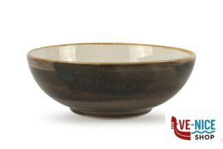 porcellana JAVA WOODLAND BROWN-INSALATIERA CM 17 36640WB PT SANGO CERAMICS