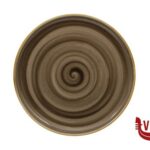 porcellana JAVA WOODLAND BROWN - PIATTO COUPE CM 27 36110WB PT SANGO CERAMICS