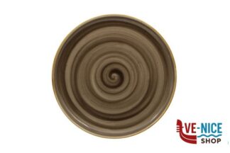 porcellana JAVA WOODLAND BROWN - PIATTO COUPE CM 27 36110WB PT SANGO CERAMICS