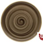 porcellana JAVA WOODLAND BROWN - PIATTO COUPE CM 32 01270WB PT SANGO CERAMICS
