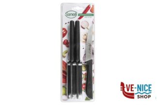 altri coltelli JOLLY-COLTELLO COSTATA MICRO SEGHETTATO CM. 12 6 PEZZI 666206 SANELLI