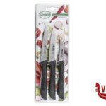 altri coltelli JOLLY-SET COLTELLI MIX 3PZ SPELUCCHINO-POMODORO-VERDURA  662203 SANELLI